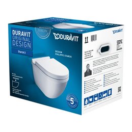 PACK CUVETTE DURAVIT SUSPENDU STARCK 3