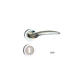 POIGNE A ROSACE DELIA 80209 PT SATINE-CHROME