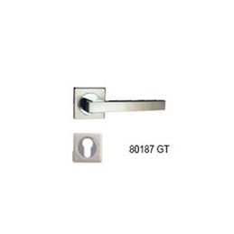 POIGNE A ROSACE DELIA 80187 GT SATINE-CHROME