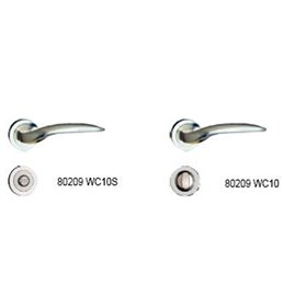 POIGNE A ROSACE DELIA 80209 WC SATINE-CHROME