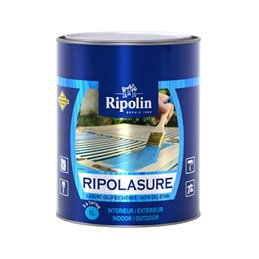 TEINTE RIPOLASURE BOIS RIPOLIN 1LT