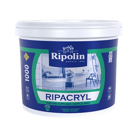 SURFACAIRE RIPACRYL SATIN BLANC RIPOLIN 5KG