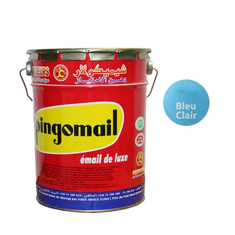 LAQUE PINGOMAIL BLEU CIEL 4KG