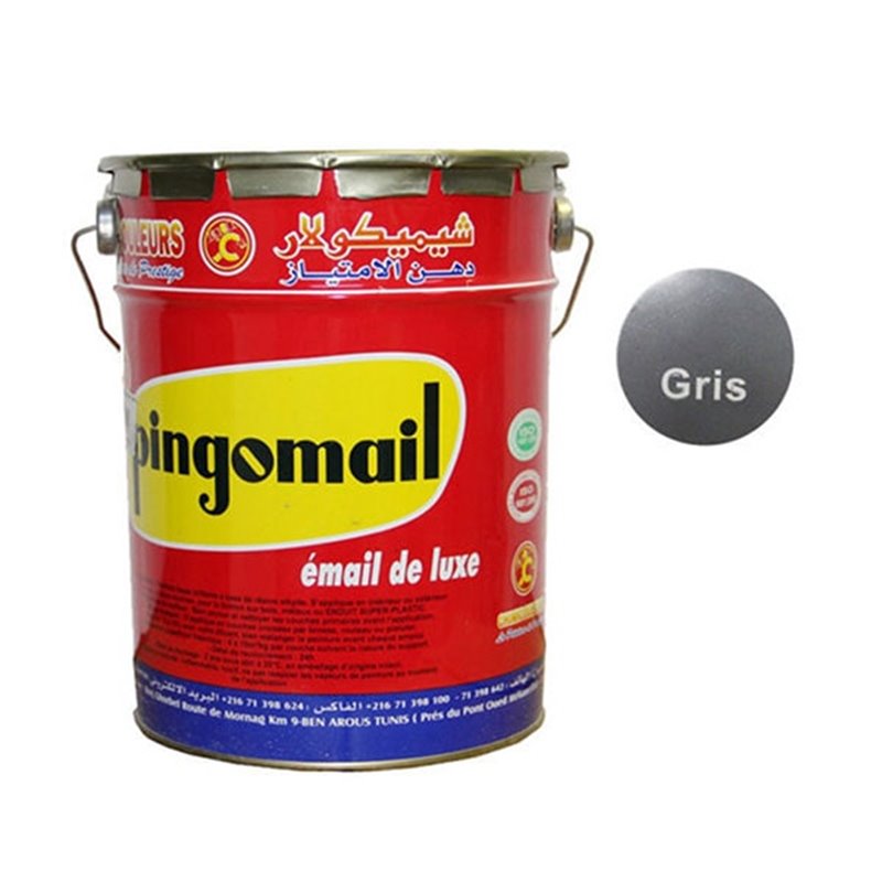 LAQUE PINGOMAIL GRIS 4KG