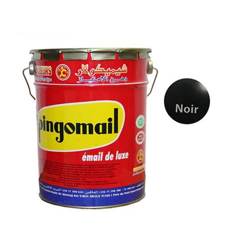 LAQUE PINGOMAIL NOIR 4KG