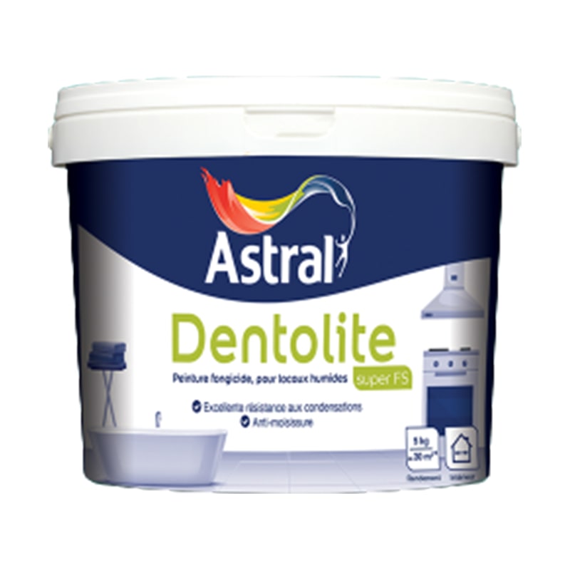 DENTOLITE ASTRAL SUPER FS 5KG BLANC