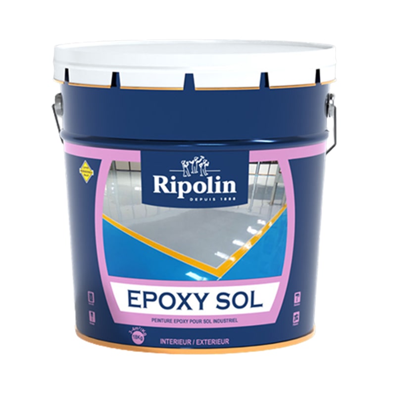 EPOXY SOL GRIS CLAIR RIPOLIN 18KG