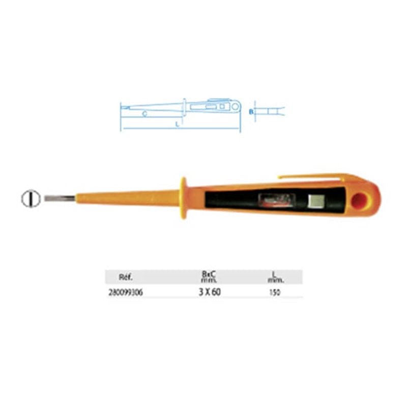 TOURNEVIS TEST ACEM ORANGE PM