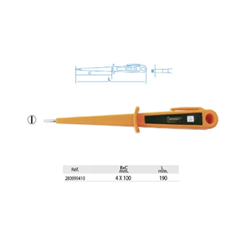 TOURNEVIS TEST ACEM ORANGE GM