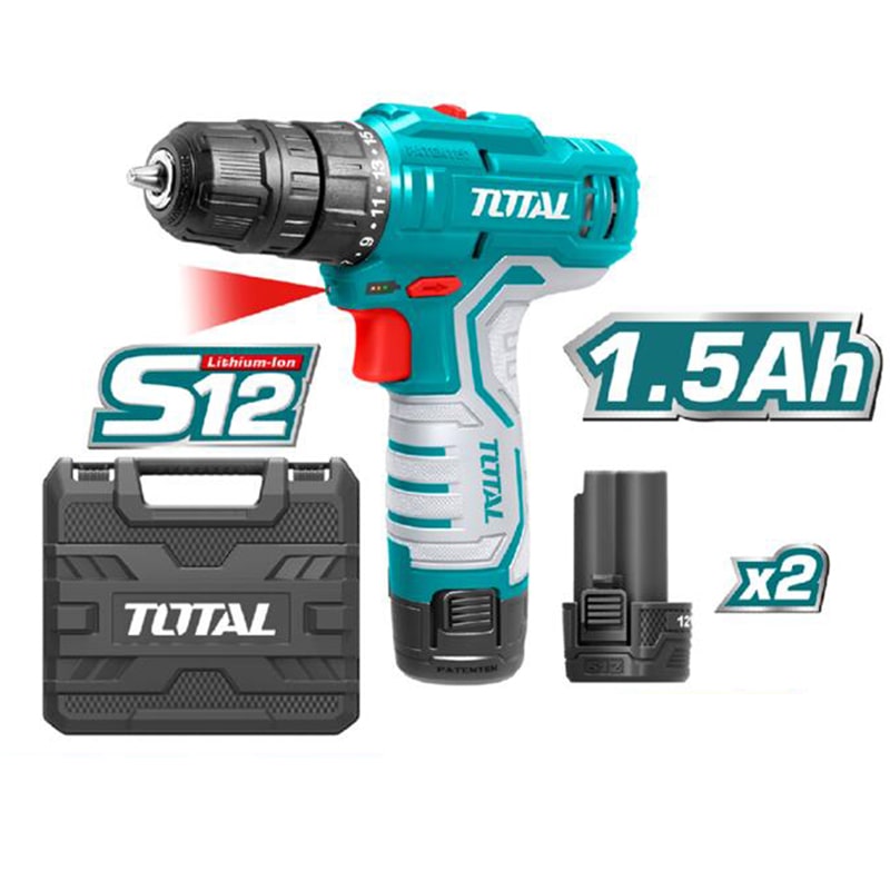 VISSEUSE TOTAL 12V+EMBOUT 12325