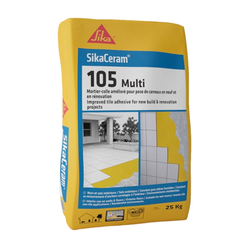 SIKACERAM 105 GRIS 25KG