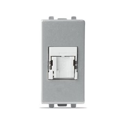 PRISE TF RJ45 STIEL 7960 SILVER