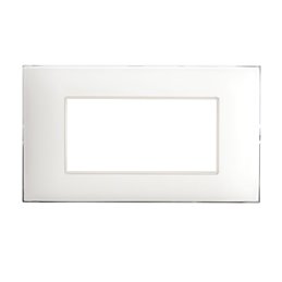 PLAQUE SOMEF YOUNG 44PJ04B 4 MODULE BLANC