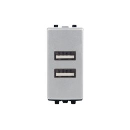 PRISE STIEL USB DOUBLE 7096 NC