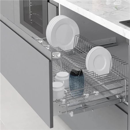 PORTE ASSIETTES ET VERRES 90CM  STARAX REF S2034C