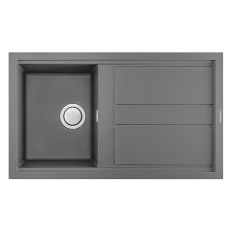 EVIER FOCUS GRANITEK 86X51 SMART86 GRIS