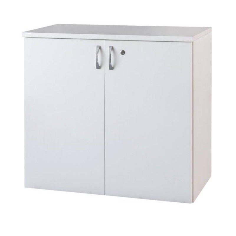 ARMOIRE BASSE MEL A 2 PORTES 90X80X45CM