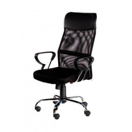 FAUTEUIL MESH AVEC BASE CHROME