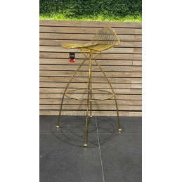 TABOURET CAVALLO DORE 48X47X94CM