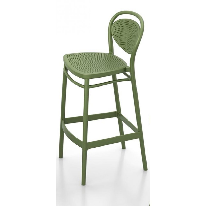 TABOURET MARCEL VERT H65CM