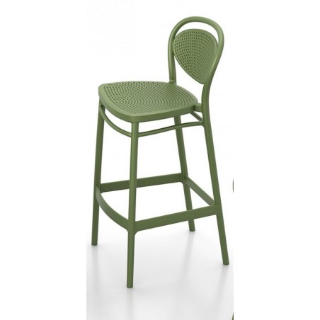 TABOURET MARCEL VERT H65CM