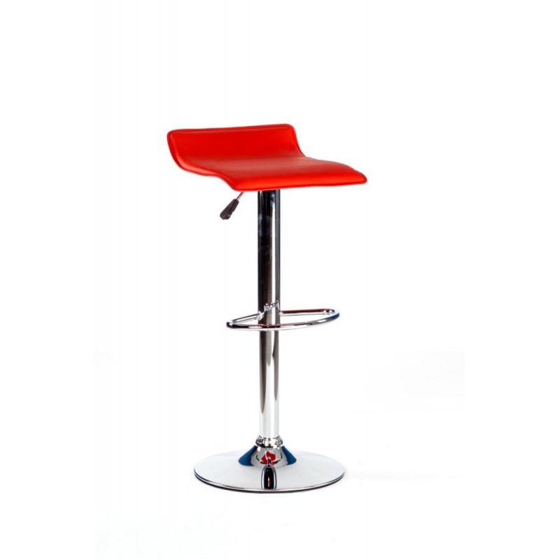 TABOURET STAR ROUGE