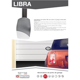 Automatisme Porte De Garage / Poids Max 100kg PROTECO LIBRA 1100