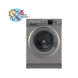 Lave linge Frontal ARISTON NS-823C-GG-MA 8kg - Silver