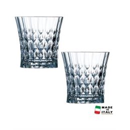 Box De 2 Verres CRISTAL D'ARQUE Lady Diamond 27 cl