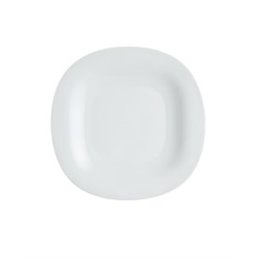 Lot De 6 Assiettes Plates LUMINARC Carine 27 cm - Blanc