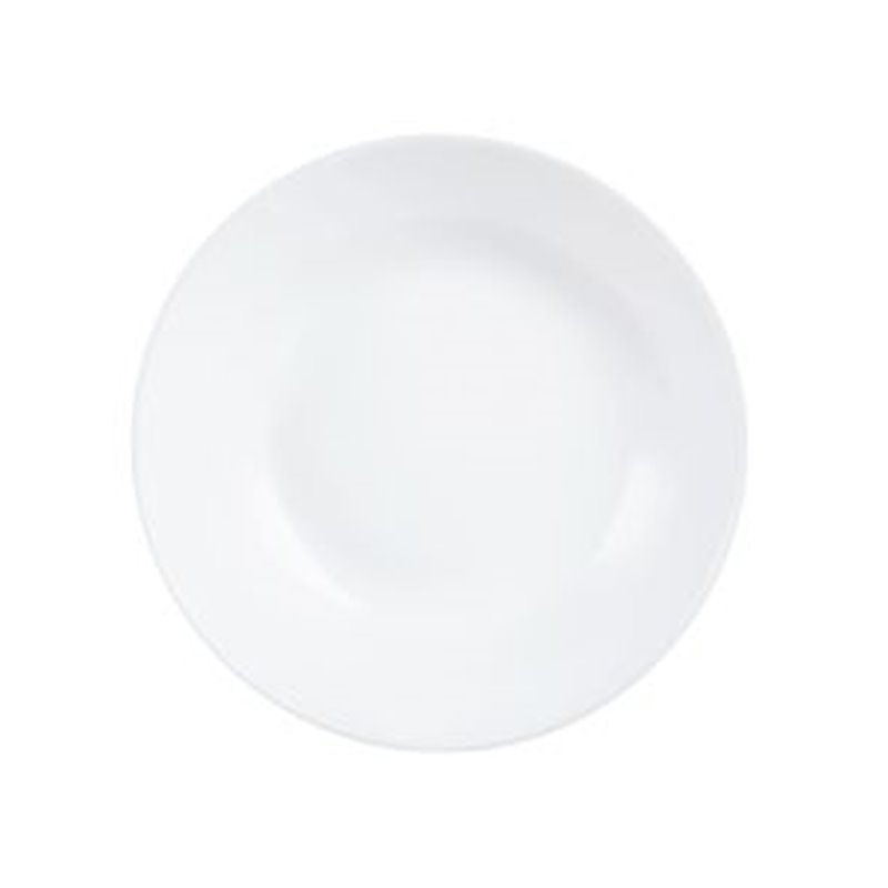 Lot De 6 Assiettes Calottes LUMINARC Diwali 20 cm - Blanc