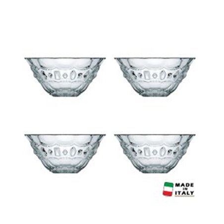 Set De 4 Coupelles En Verre CRISTAL D'ARQUE Allure 14 cm