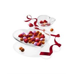 Set De 2 Bols VIDIVI Coeur En Verre