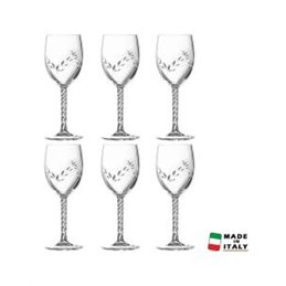 Lot De 6 Verres A Pied CRISTAL D'ARQUE Fleury EPI 20 cl