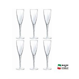 Lot De 6 Flutes CRISTAL D'ARQUE Elixir 17 cl