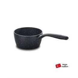 Casserole KORKMAZ Gusto Volkanit 18 x 9 cm - Noir