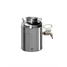 Citerne d'huile d'olive 50 Litres + Robinet - Inox 18/10