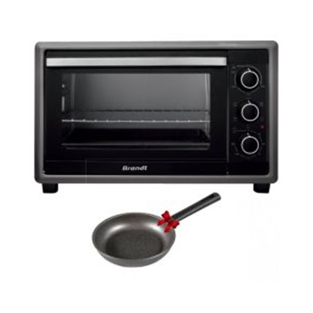 Four Électrique BRANDT FC26MUB 26 Litres + Poêle Cook'Art Forged 24cm