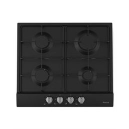 Plaque de Cuisson Encastrable FOCUS F401B 4 Feux 60cm - Noir