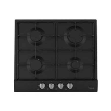 Plaque de Cuisson Encastrable FOCUS F401B 4 Feux 60cm - Noir