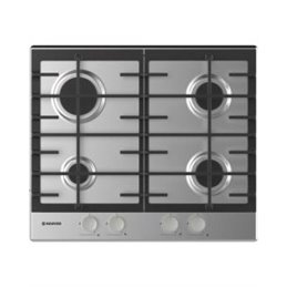 Plaque de Cuisson Encastrable HOOVER HHG6BRMX 4 Feux 60 cm - Inox