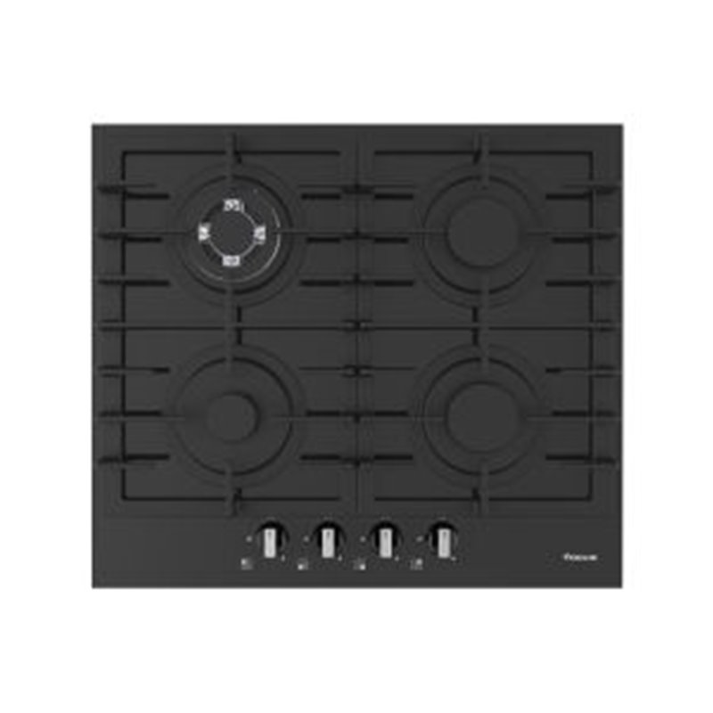 Plaque de Cuisson Encastrable FOCUS F405B 4 Feux 60 cm - Noir