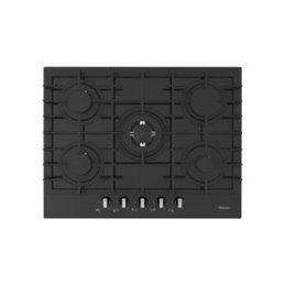 Plaque De Cuisson Encastrable FOCUS F406B 5 feux 70 cm - Noir