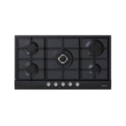 Plaque de Cuisson Encastrable FOCUS F40789BS 5 Feux 90cm - Noir