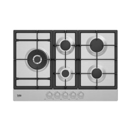 Plaque De Cuisson Encastrable BEKO HIAL75225SX 5Feux 75cm - Inox