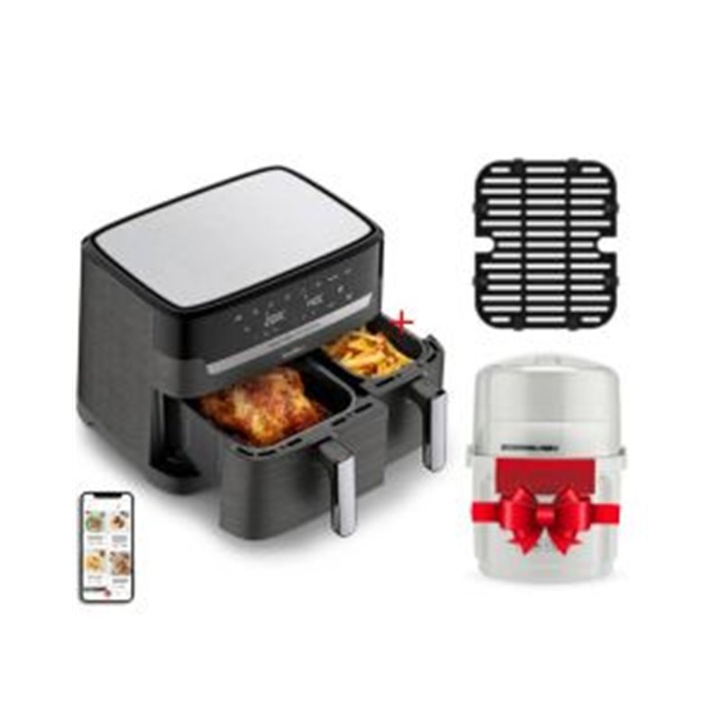 Friteuse Sans Huile MOULINEX EZ905B20 2450Watts + Mini Hachoir