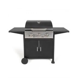 Barbecue a Gaz LIVOO DOC279 3 bruleurs - Noir