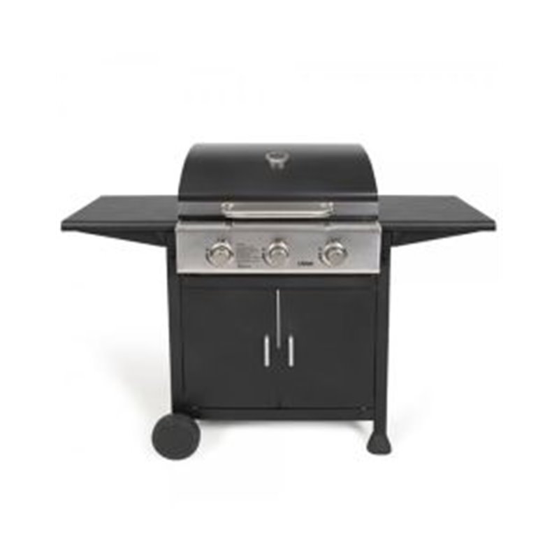 Barbecue a Gaz LIVOO DOC279 3 bruleurs - Noir