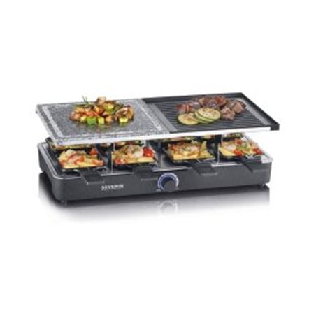 Appareil A Raclette Multifonction SEVERIN RG2371 1300W - Noir