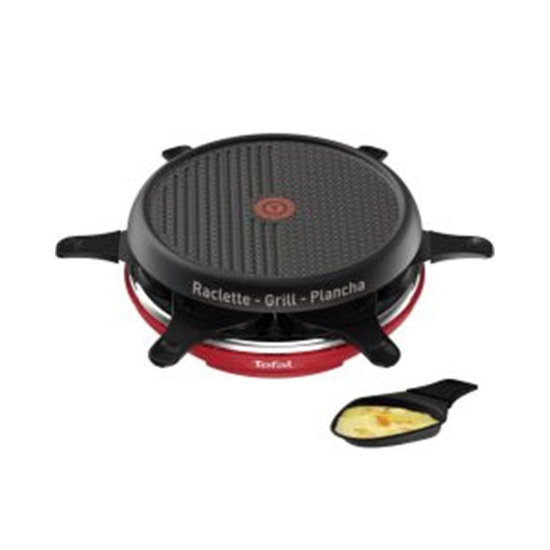 Raclette Multifonction Colormania 3en1 TEFAL RE12A512 850W - Noir&Rouge